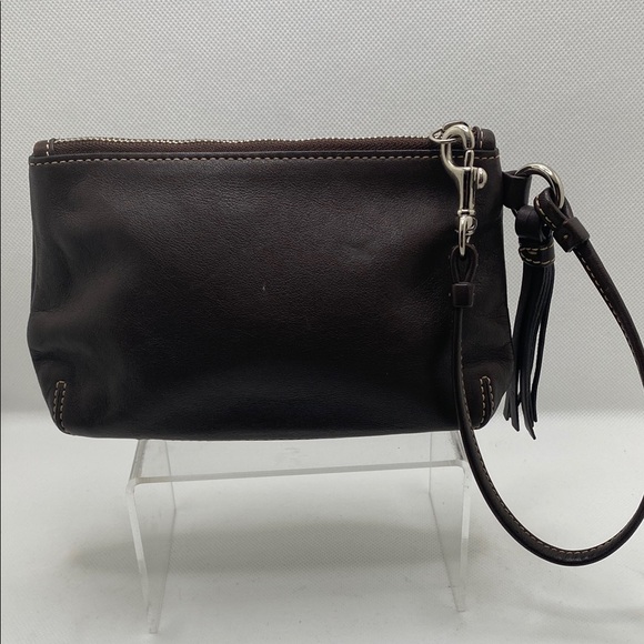 Vintage 1941 Coach Brown Wristlet - Picture 2 of 4